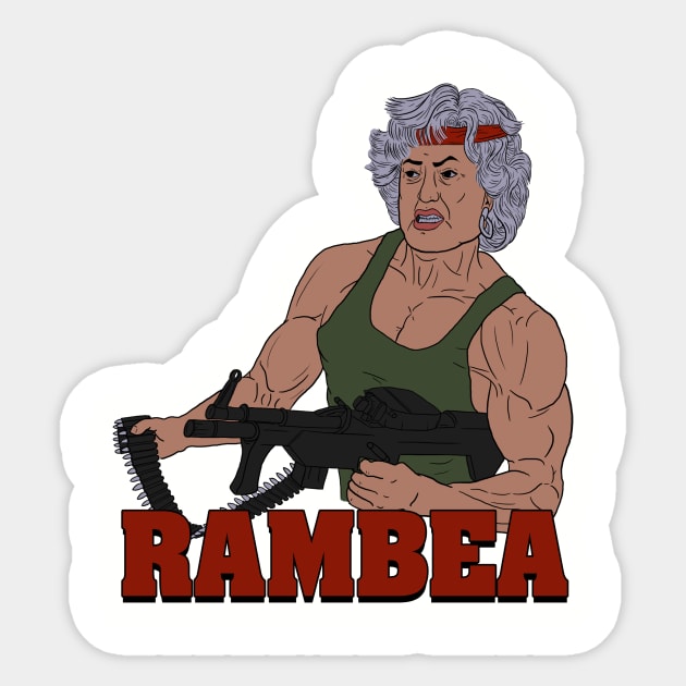 Rambea Sticker by cedownes.design